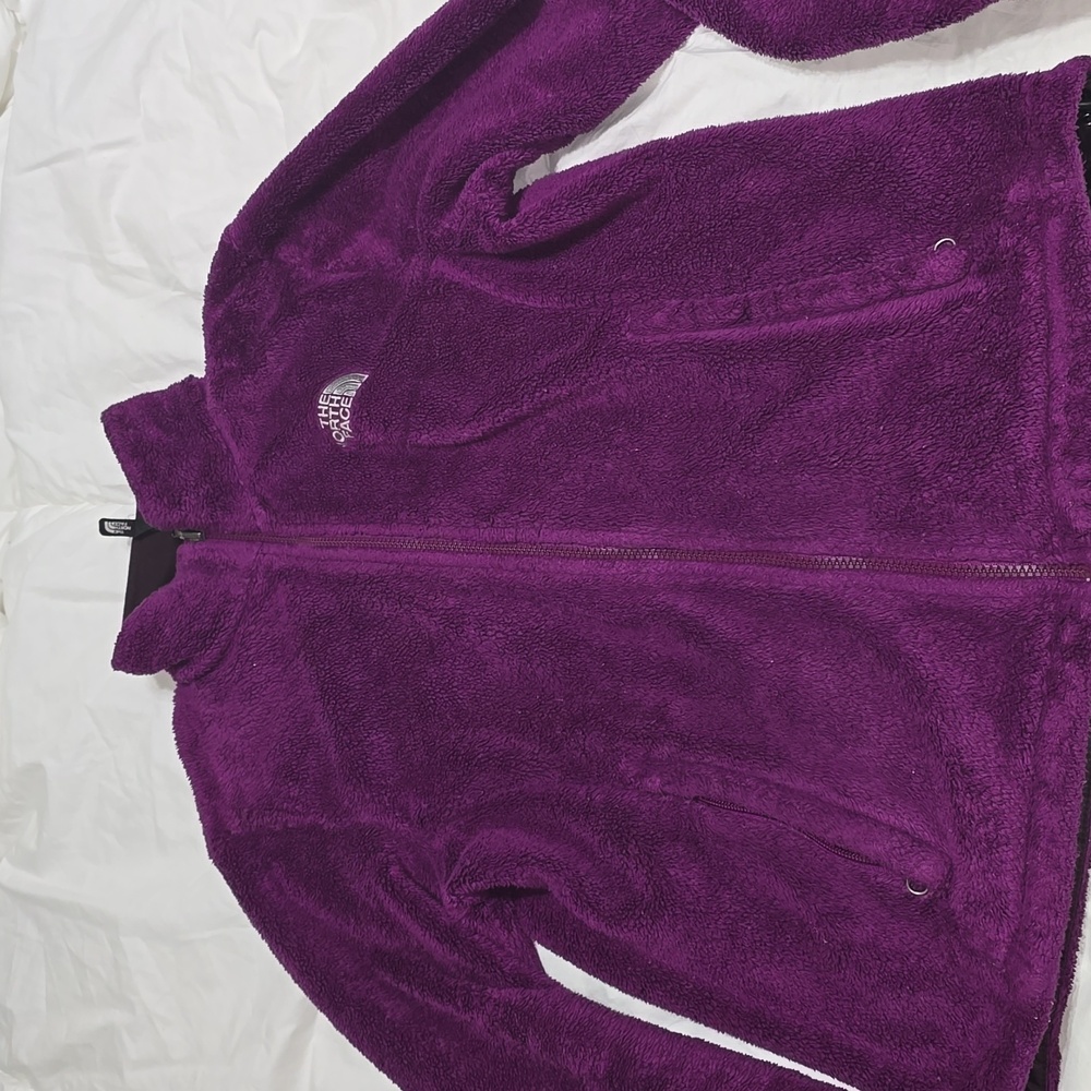 The North Face Deep Purple Fleece Jacket Womens M